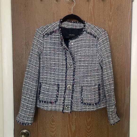 Zara Jackets & Coats Zara Tweed Jacket Poshmark